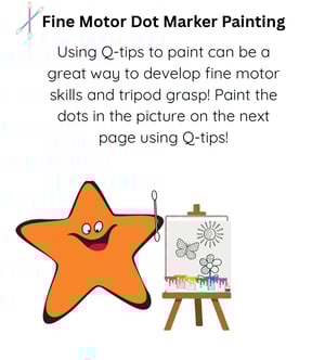 Let's work on Fine Motor