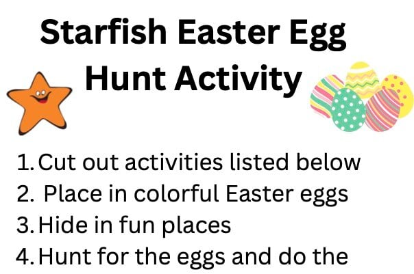 Starfish's favorite Easter Egg Hunt and other awesome activities!