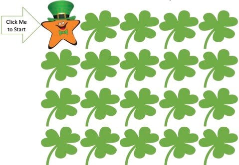 St. Patrick’s Day Activity: Search for the pot of gold and have some fun along the way