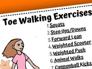 Toe Walking Exercises